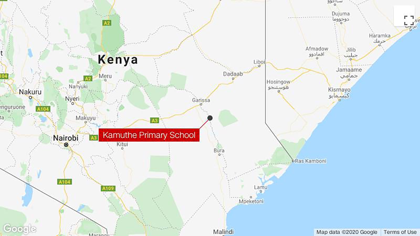 Attack on Kenya primary school by suspected militants leaves three