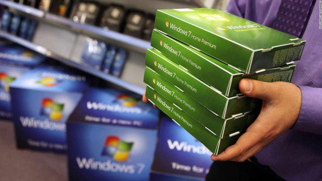 Microsoft is killing off support for Windows 7, used on a third of PCs globally 
