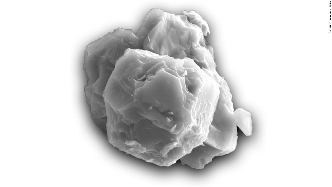 &lt;strong&gt;Oldest material found on Earth:&lt;/strong&gt; A magnified view of a presolar grain, or stardust, that is about 8 micrometers. It existed before our solar system was created. 