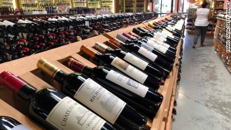 The price of wine is dropping fast