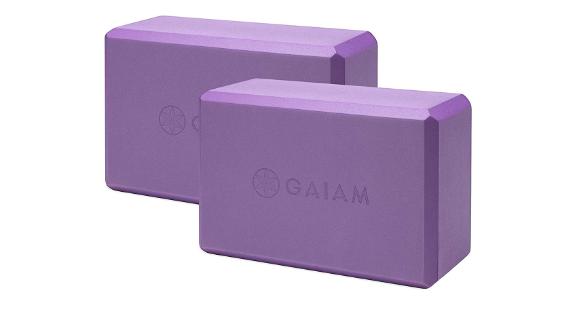 Gaiam Essentials Yoga Block, Set of 2