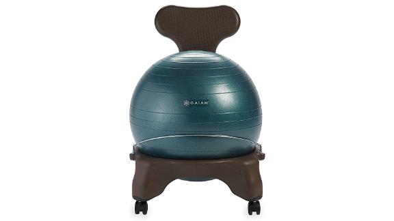 Gaiam Classic Balance Ball Chair 