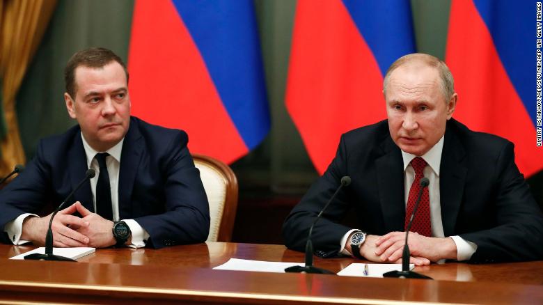The entire Russian government is resigning, PM announces