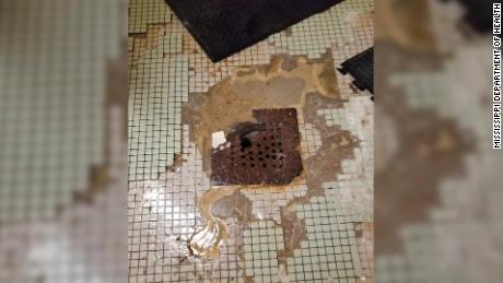 A health inspector noted the unsanitary state of Parchman&#39;s showers last year. 