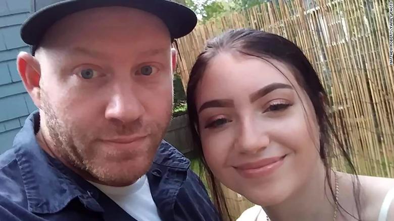 Chris Roberts and his daughter, Kaylee. 