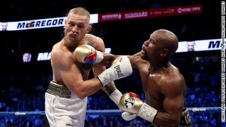 McGregor suffered a 10th-round stoppage by TKO to Mayweather when they met in Las Vegas in 2017