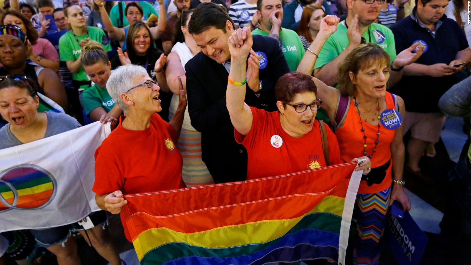Indiana samesex couples asked a federal court to be listed on their