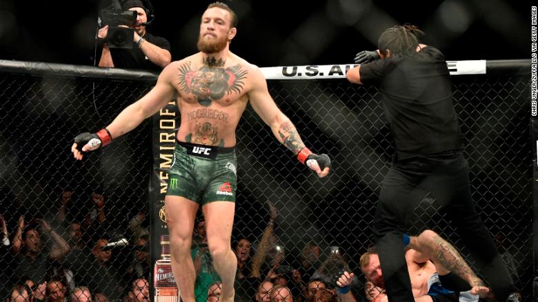 Conor McGregor wins in first UFC match in 15 months