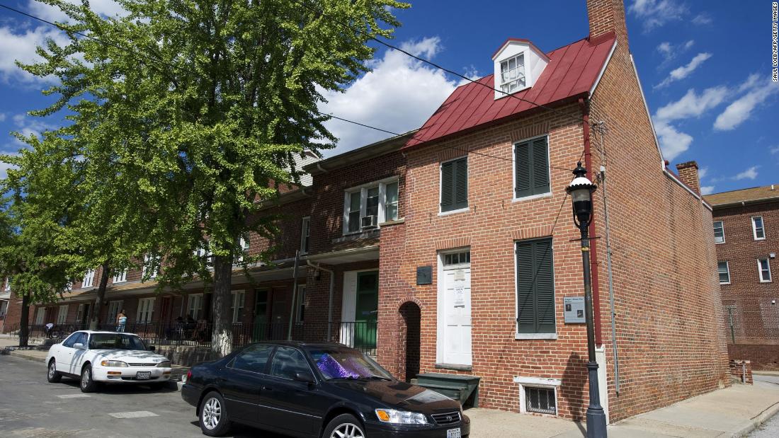 Edgar Allan Poes Baltimore Home Was Named A Literary Landmark Cnn Travel