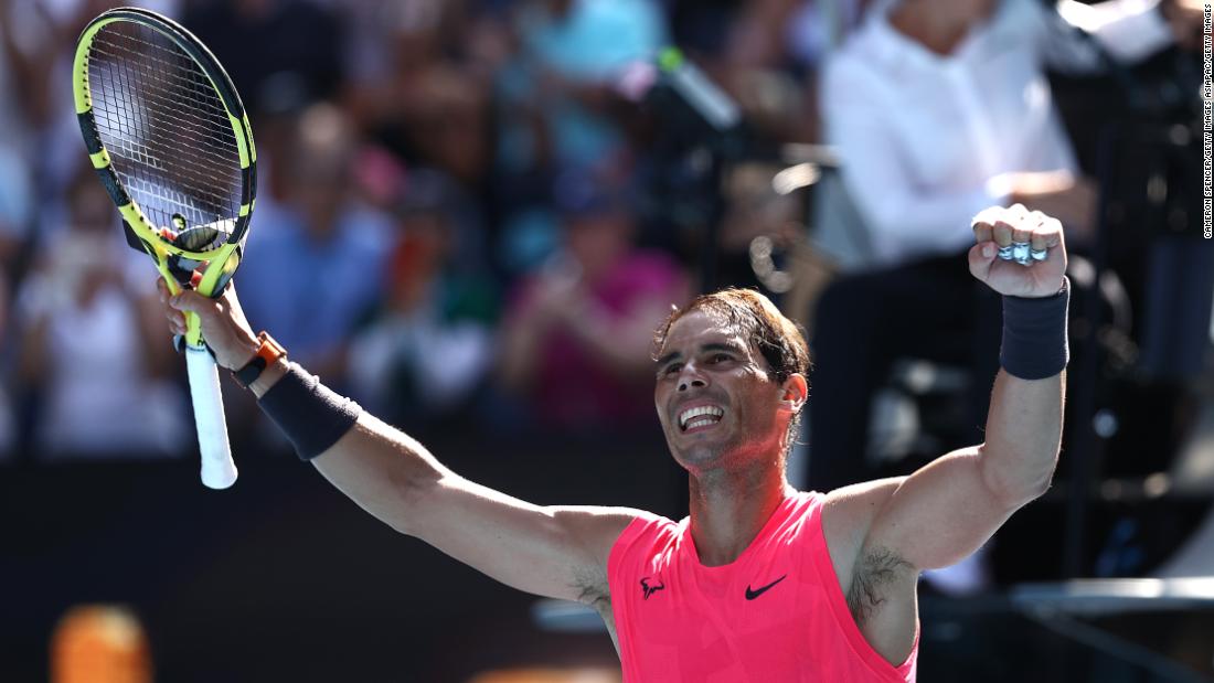 Rafael Nadal breezes through Australian Open first -