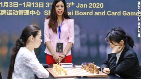 Shohreh Bayat was the chief arbiter at the Women&#39;s World Chess Championship in 2020.