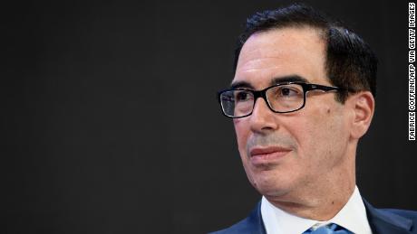 US Treasury Secretary Steven Mnuchin attends a session at the Congress center during the World Economic Forum (WEF) annual meeting in Davos, on January 21, 2020.