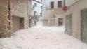 Sea foam floods Spanish town