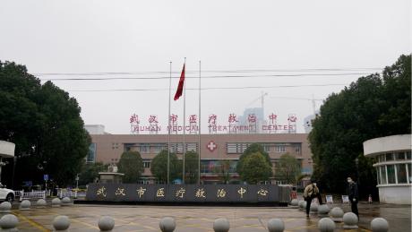 A hospital in Wuhan, where China&#39;s coronavirus outbreak first emerged.