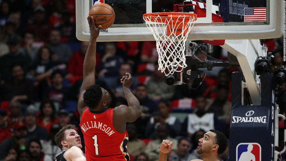 Zion Williamson Stuns For New Orleans Pelicans In Record-breaking NBA ...