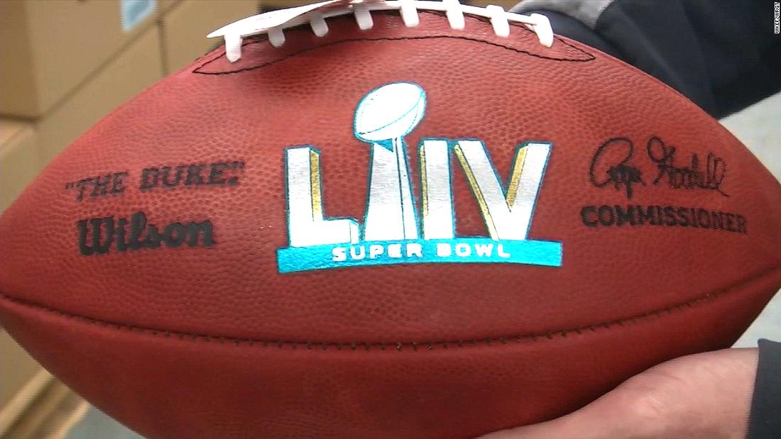 Watch an official Super Bowl football get made