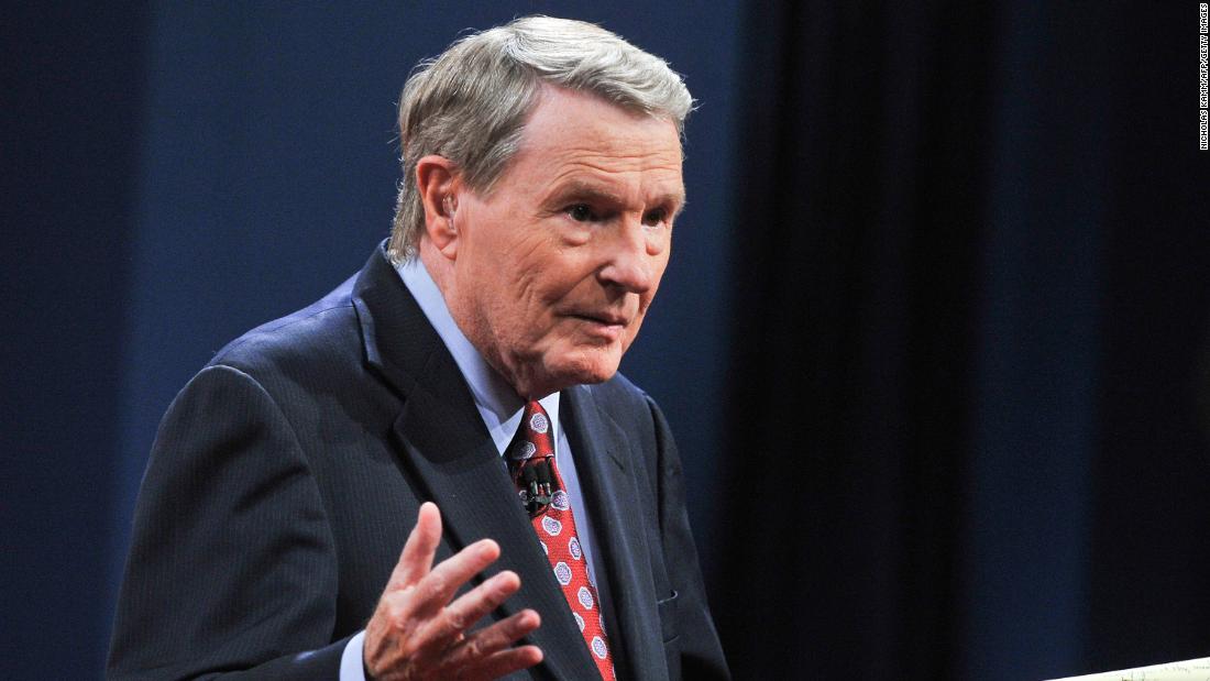 &lt;a href=&quot;https://www.cnn.com/2020/01/23/media/jim-lehrer-pbs-newshour-obituary/index.html&quot; target=&quot;_blank&quot;&gt;Jim Lehrer&lt;/a&gt;, the legendary debate moderator and former anchor of the &quot;NewsHour&quot; television program, died  January 23 at the age of 85. Lehrer anchored the &quot;NewsHour,&quot; the flagship newscast on public television in the United States, for 36 years.