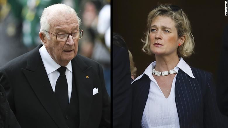 Former Belgian king admits fathering child in affair