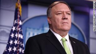 Pompeo says he asked Trump to fire inspector general because he was &#39;undermining&#39; the State Department