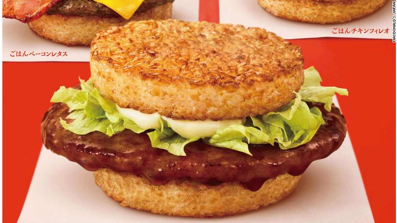 The &quot;rice (gohan) burger&quot; seeks to find a harmonious middle-ground between Western and Asian consumer tastes, according to McDonald&#39;s.  