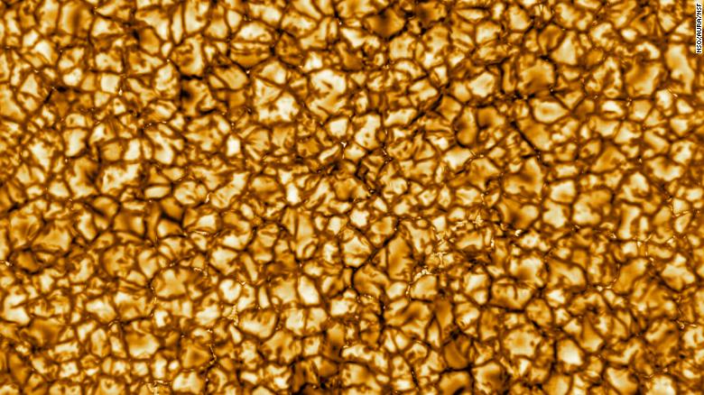 The Daniel K. Inouye Solar Telescope has produced the highest resolution image of the sun's surface ever taken. 