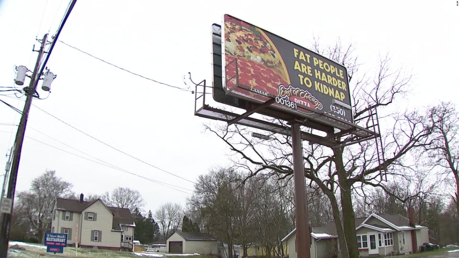 A Pizza Shop Took Down Its Billboard Making Light Of Human Trafficking