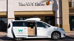 UPS teams up with Waymo to test self-driving delivery vans