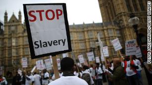 The UK has thousands of people in modern slavery -- and in London it's getting increasingly worse