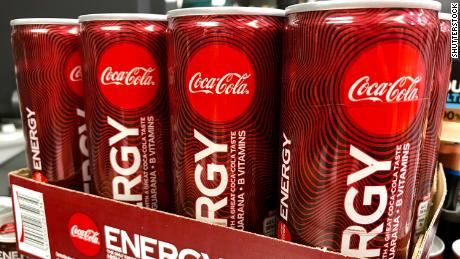Coke Energy landed on US retail shelves earlier this month. 