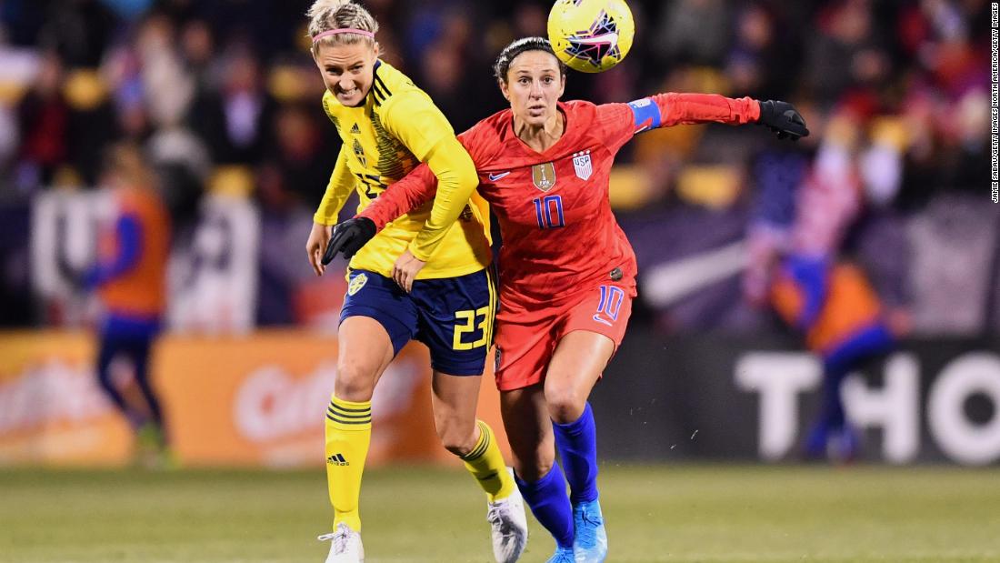 Soccer Star Carli Lloyd Says Shes Getting The Best Training Of Her 