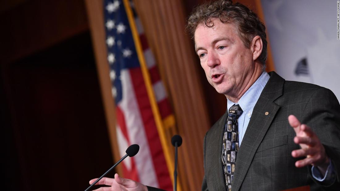 Rand Paul’s test vote has been marginalized, but offers an early view of the Republican opposition to Trump’s impeachment trial