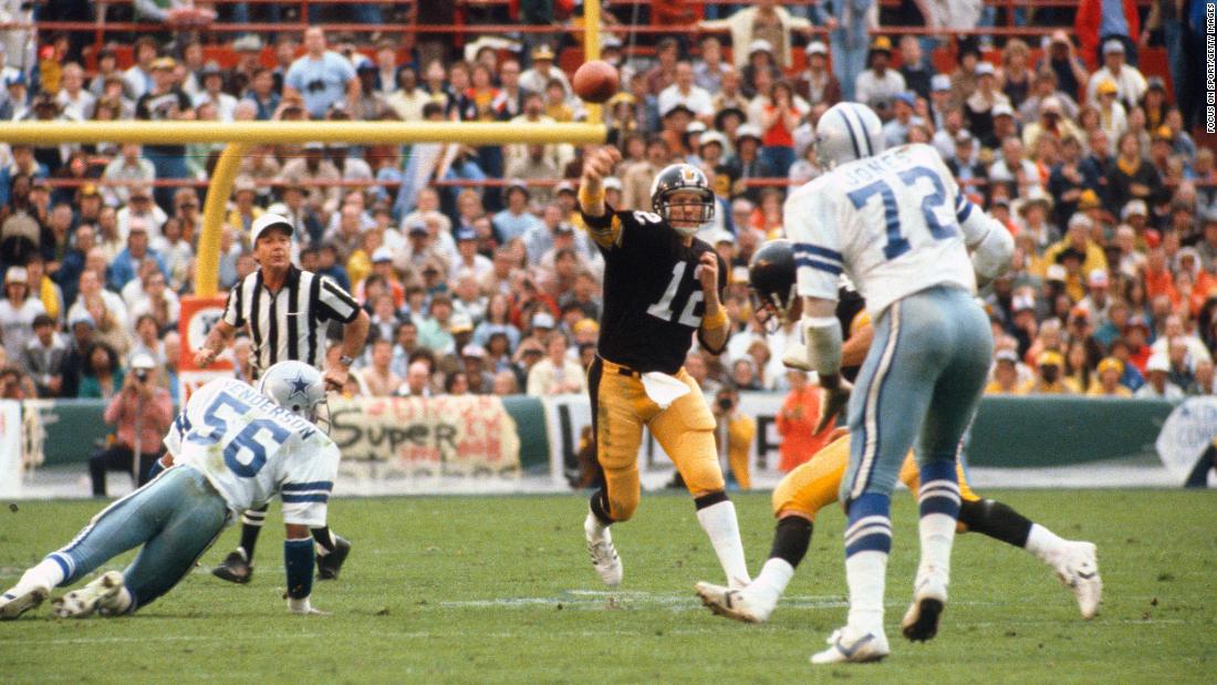 &lt;strong&gt;Super Bowl XIII (1979):&lt;/strong&gt; The Steelers and the Cowboys met for a Super Bowl rematch in 1979, and this game ended the same way as the one three years earlier -- with a Pittsburgh victory. This time, however, it was Steelers quarterback Terry Bradshaw who won MVP, throwing for 318 yards and four touchdowns as Pittsburgh edged Dallas 35-31.