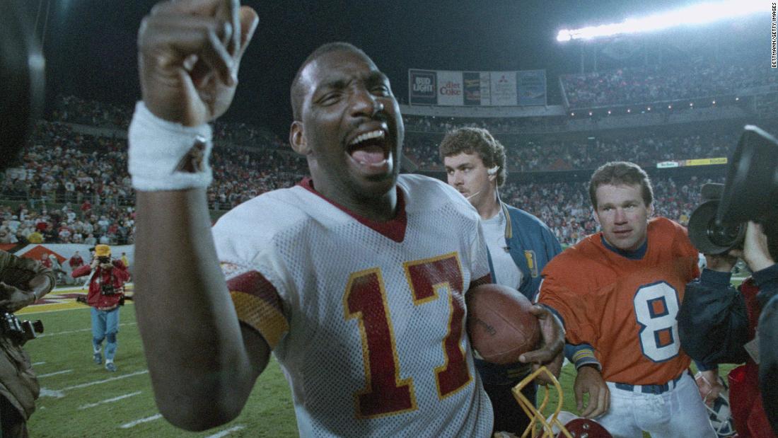 &lt;strong&gt;Super Bowl XXII (1988):&lt;/strong&gt; The Washington Redskins trailed 10-0 after a quarter of play at Super Bowl XXII, but quarterback Doug Williams threw four touchdowns in the second quarter and the rout was on. The Redskins rolled to a 42-10 victory, and Williams was named MVP after finishing with 340 passing yards.