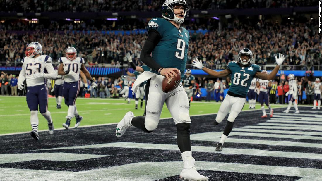 &lt;strong&gt;Super Bowl LII (2018):&lt;/strong&gt; Nick Foles wasn&#39;t the Philadelphia Eagles&#39; starting quarterback for most of the season. But after Carson Wentz went down for the year with a knee injury, Foles stepped up and led the team to the title. He finished the playoff run by throwing for 373 yards and three touchdowns in a 41-33 victory over New England. He also caught a touchdown pass on a trick play.
