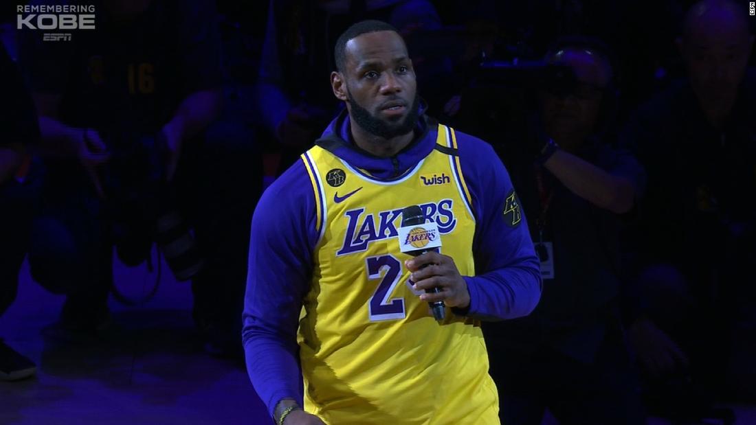 Lakers Put Kobe Bryant And Gigi's Jerseys On Courtside Seats For Game