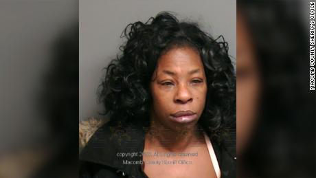 Youlette Wedgeworth, 52, was charged with aggravated assault after police said she bit off a man&#39;s tongue while kissing.