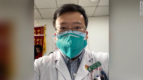 Li Wenliang, a doctor in Wuhan, was punished by police for &quot;spreading rumors&quot; over a message warning people against the coronavirus.