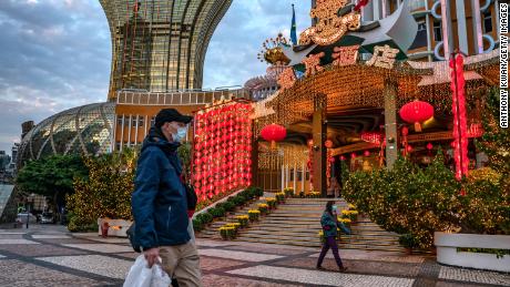 Macao will close its casinos for two weeks over the coronavirus outbreak