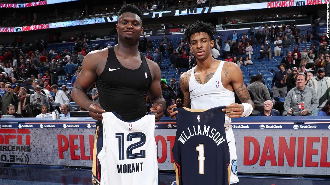 NBA: Zion Williamson vs. Ja Morant - CNN