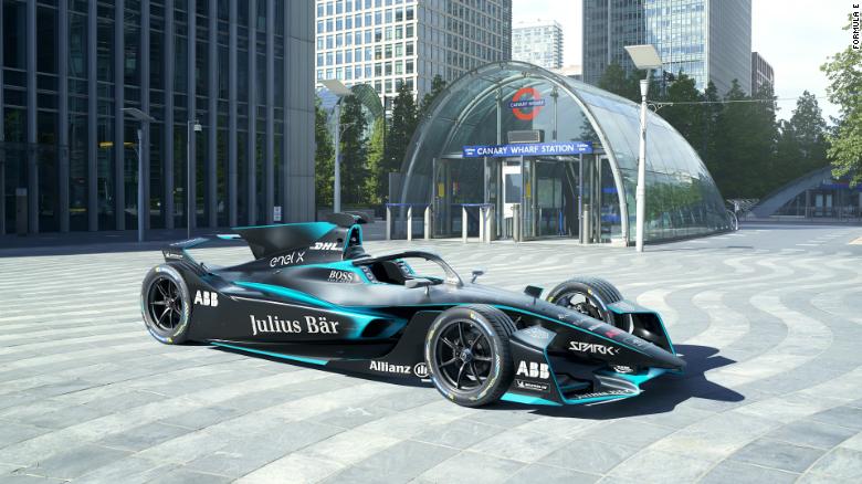 Formula E has unveiled its new car for next season with an eye-catching design that features a number of cosmetic changes.