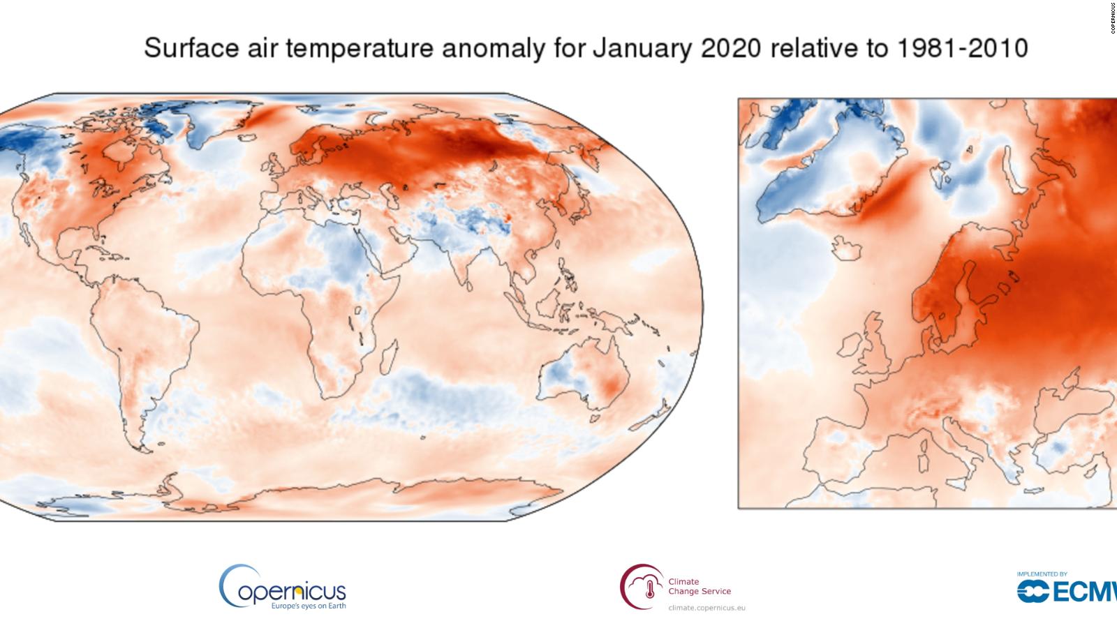 Where's winter? A number of countries just witnessed their warmest ...