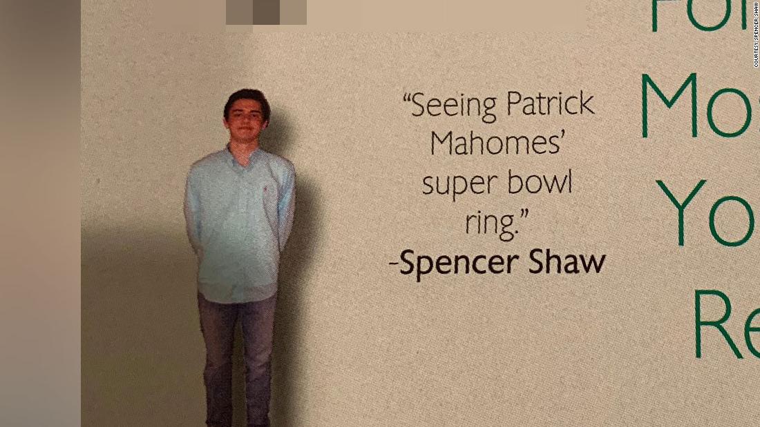 Patrick Mahomes' high school classmate predicted he'd win a Super Bowl