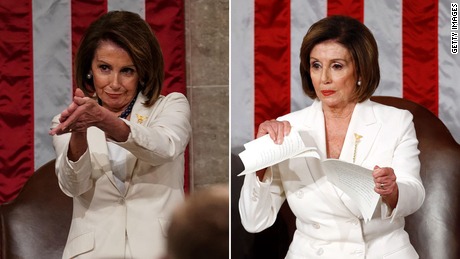 These 2 Nancy Pelosi photos perfectly describe the state of our union