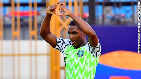 Ighalo says it has always been his &quot;dream&quot; to play for Manchester United.
