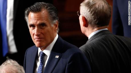 Romney says Trump is &#39;guilty of an appalling abuse of public trust&#39; in emotional floor speech