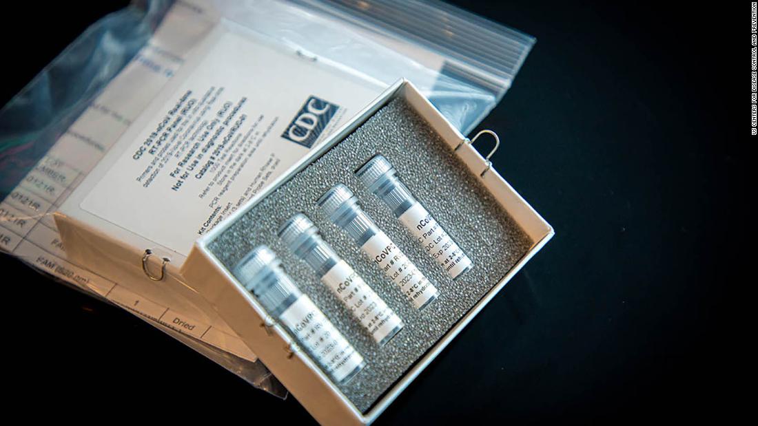Some coronavirus test kits shipped to states are not working as expected, CDC says - CNN thumbnail