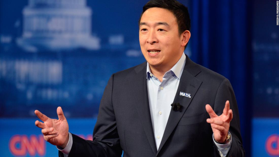 Andrew Yang: I'm the only candidate Donald Trump hasn't tweeted about - CNN Video