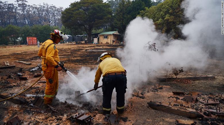 Firefighters in Australia have been battling the bushfires for months.