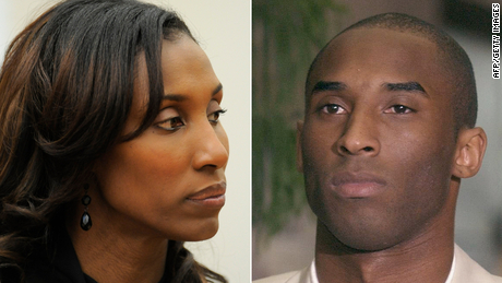 Lisa Leslie (L) and Kobe Bryant (R) were close friends.