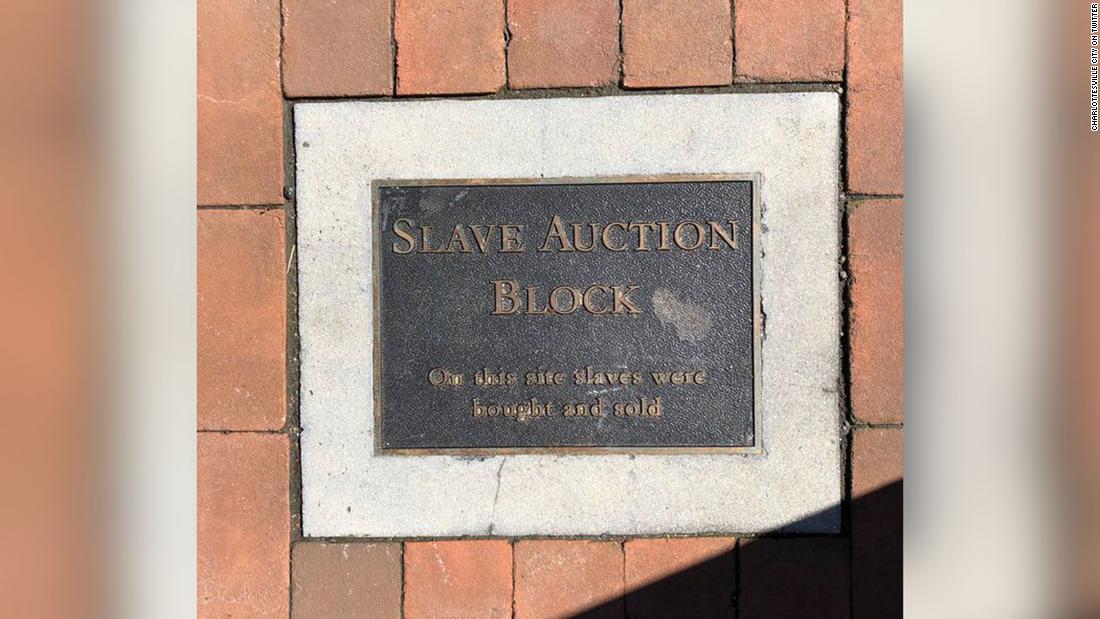 A Slave Auction Plaque Has Gone Missing From Charlottesvilles Court 